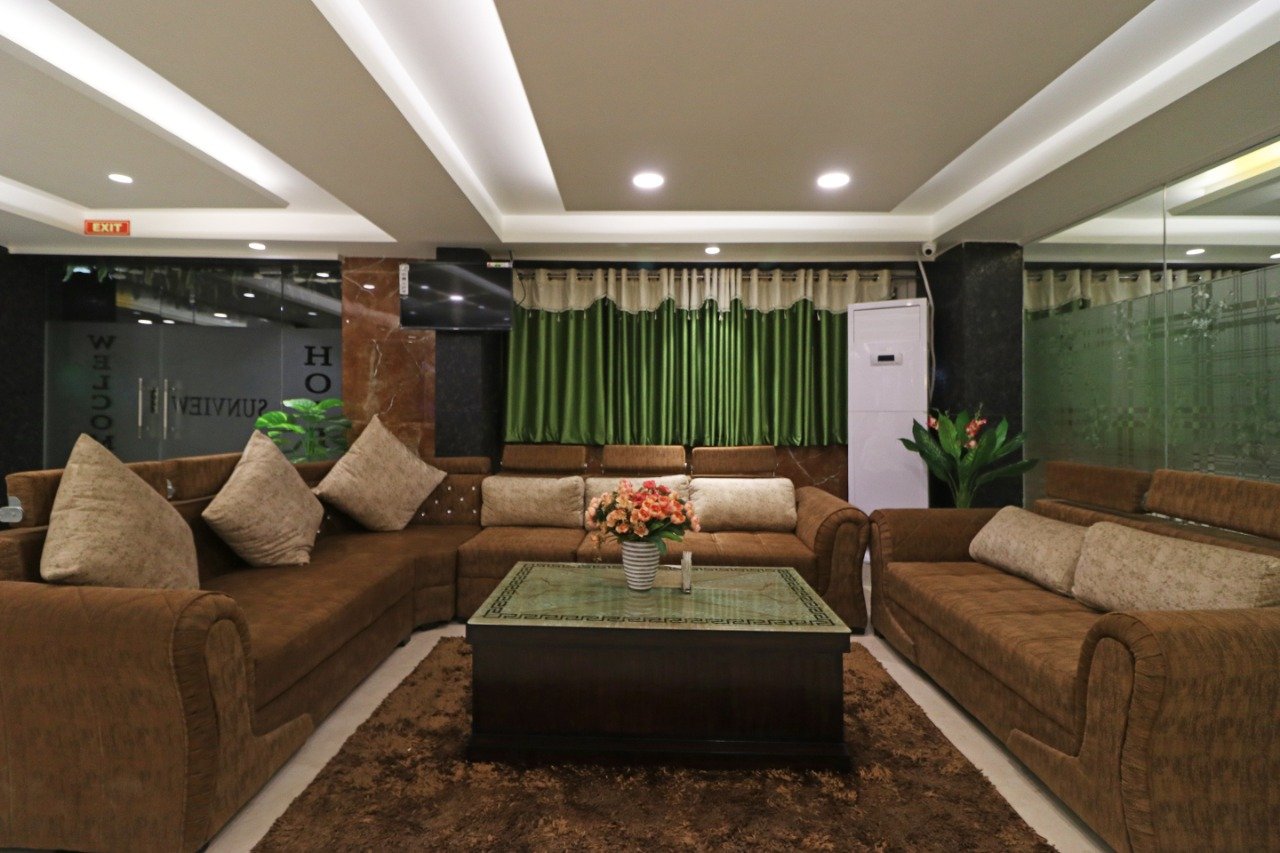 Lobby Lounge Hotel Sun View International Karol Bagh